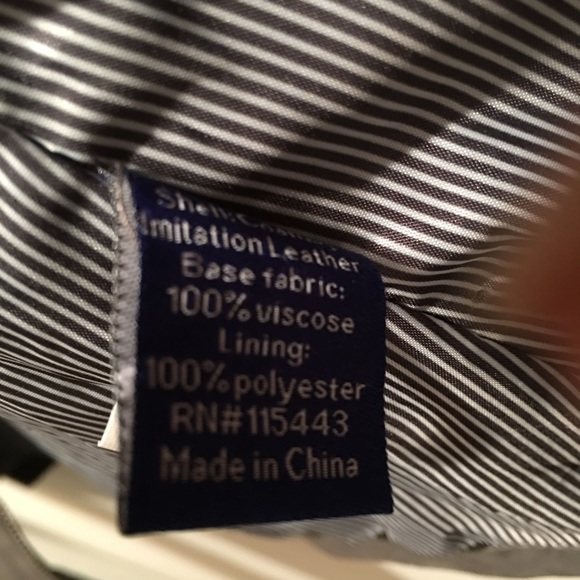 Women's Apt. 9 Faux Leather Moto Jacket - Picture 7 of 7